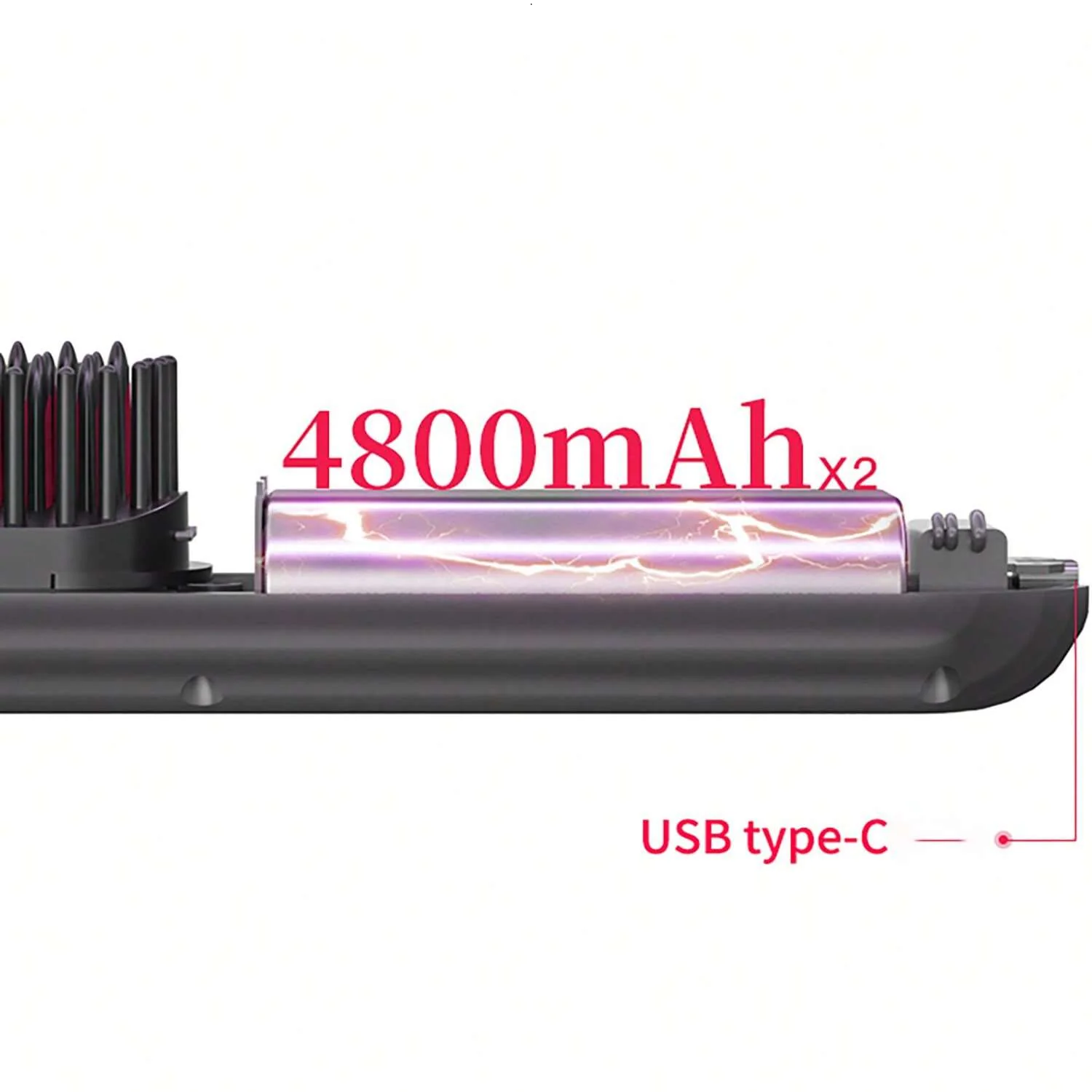 Restyle Wireless Hair Straightening Comb - 9 Temperature Levels