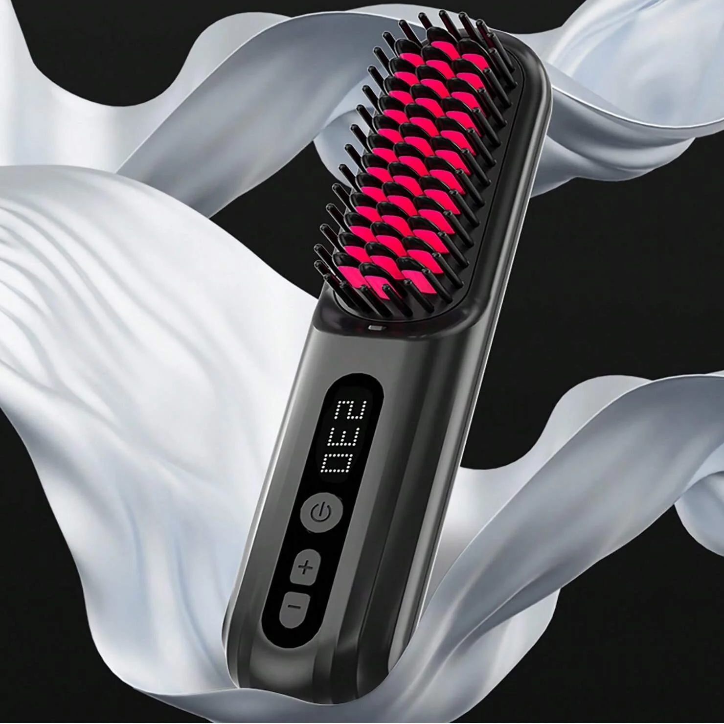 Restyle Wireless Hair Straightening Comb - 9 Temperature Levels