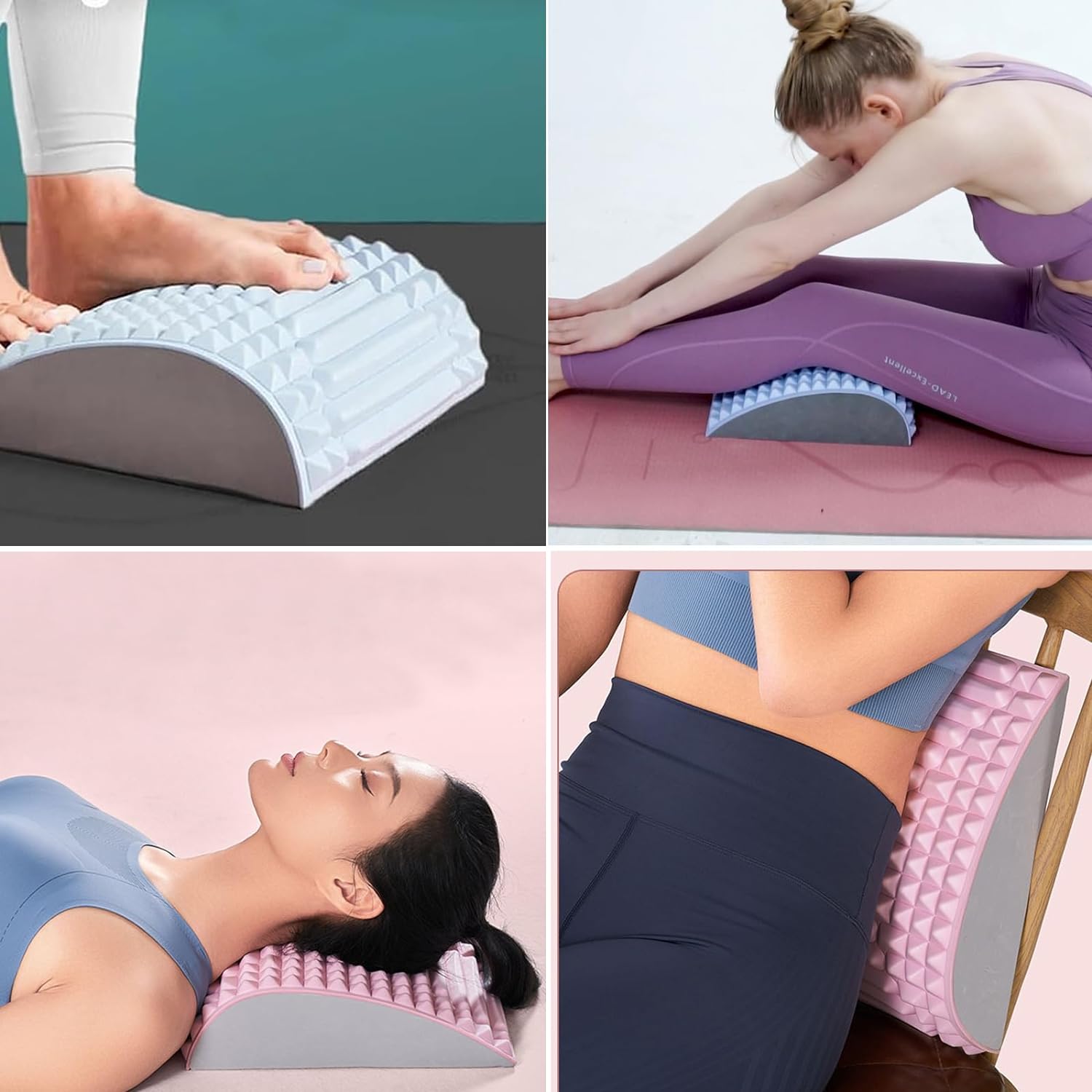 Lumbar Stretcher Refresh for Neck and Back  Pain Relief