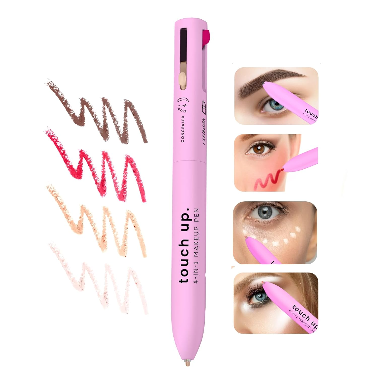 Beauty Touch Up 4-in-1 Makeup Cosmetic Pen