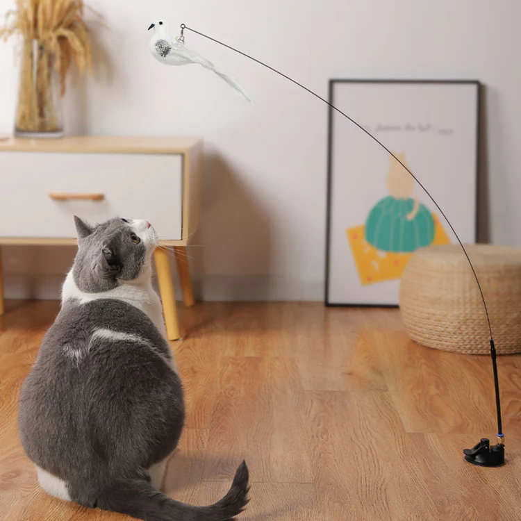 FeatherChase Bird Game – Interactive Cat Toy for Endless Fun