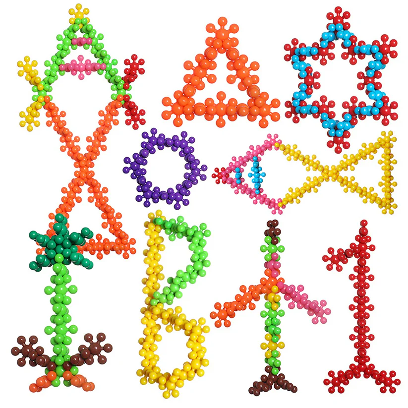 Montessori Snowflake Building Blocks | Inspire Creativity & Development