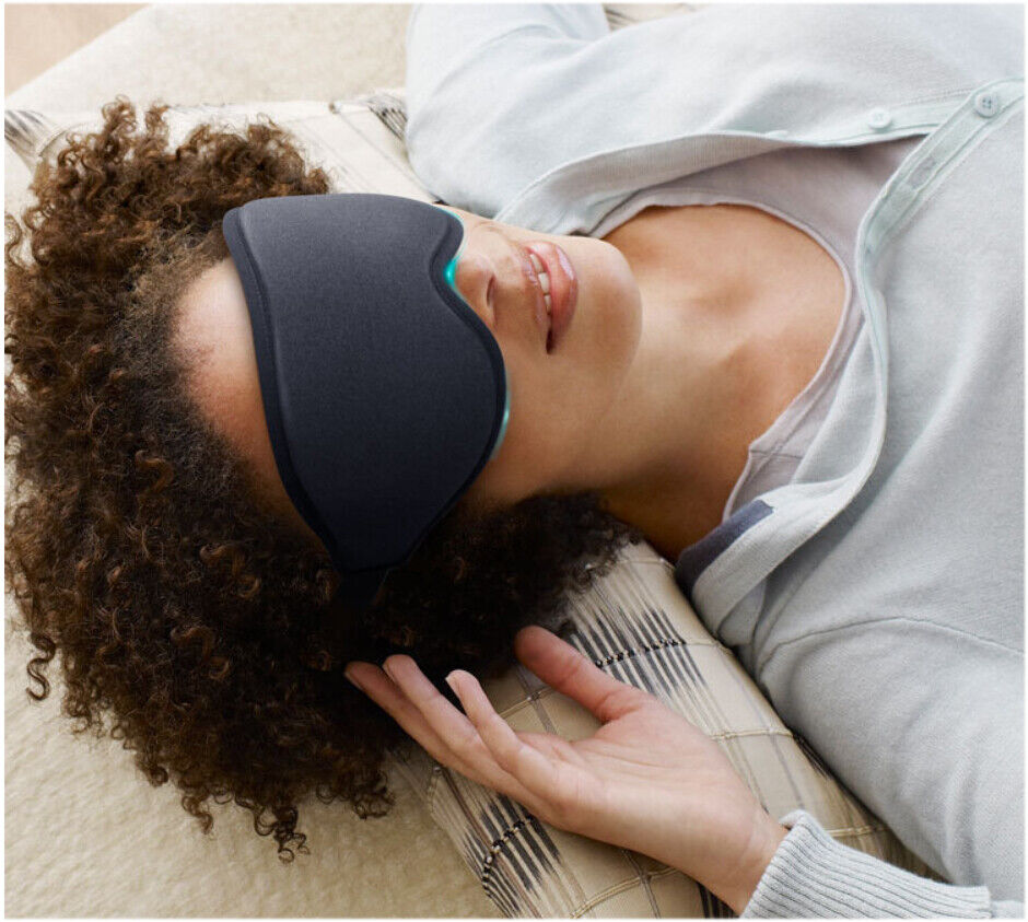 Professional 3D Blindfold Sleep Mask Memory Foam Soft Padded