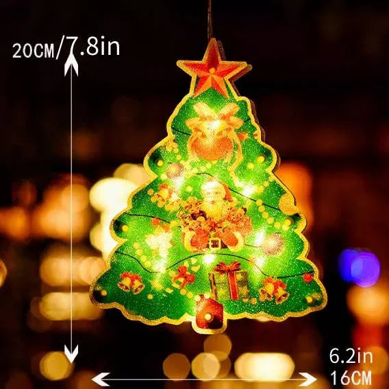 🎄Marry Christmas Window Hanging Decoration Lights