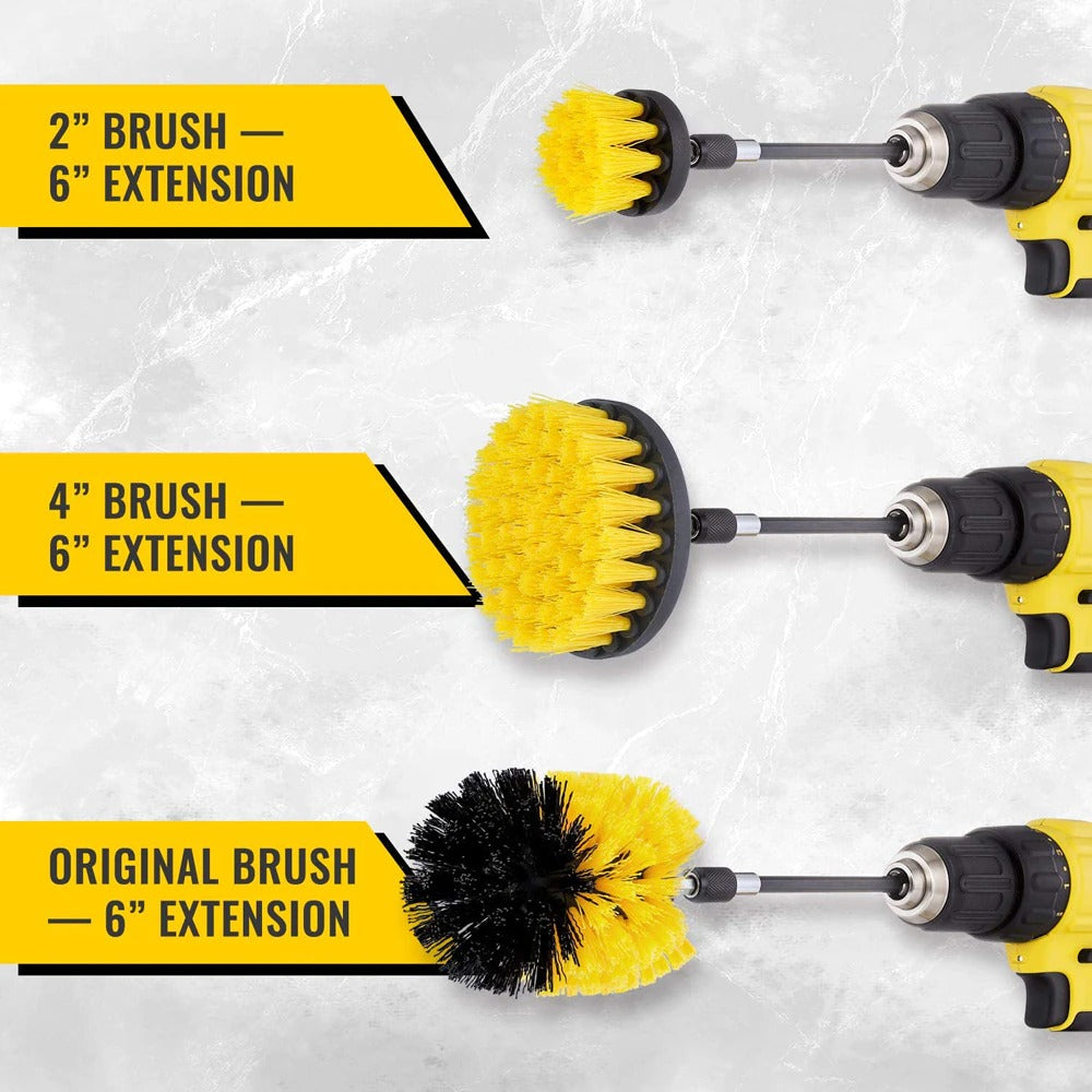 Super Electric Drill Power Scrubber Brush