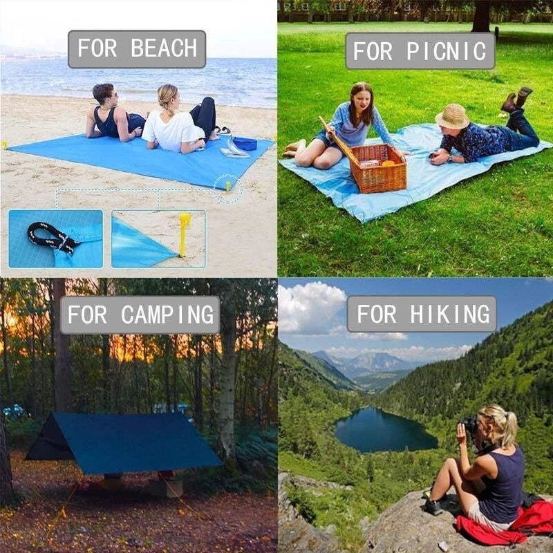 Sand-Free Beach Mat