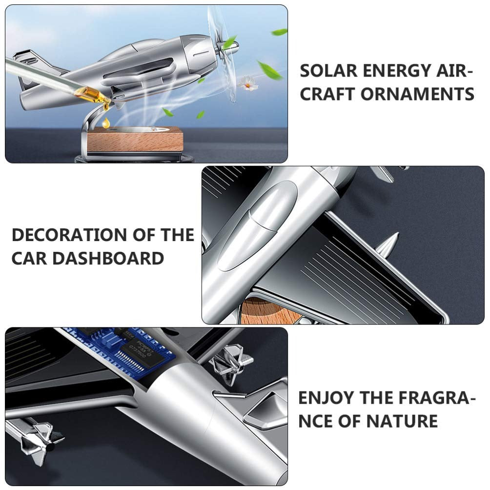 Solar Aircraft Car Aroma Defuser