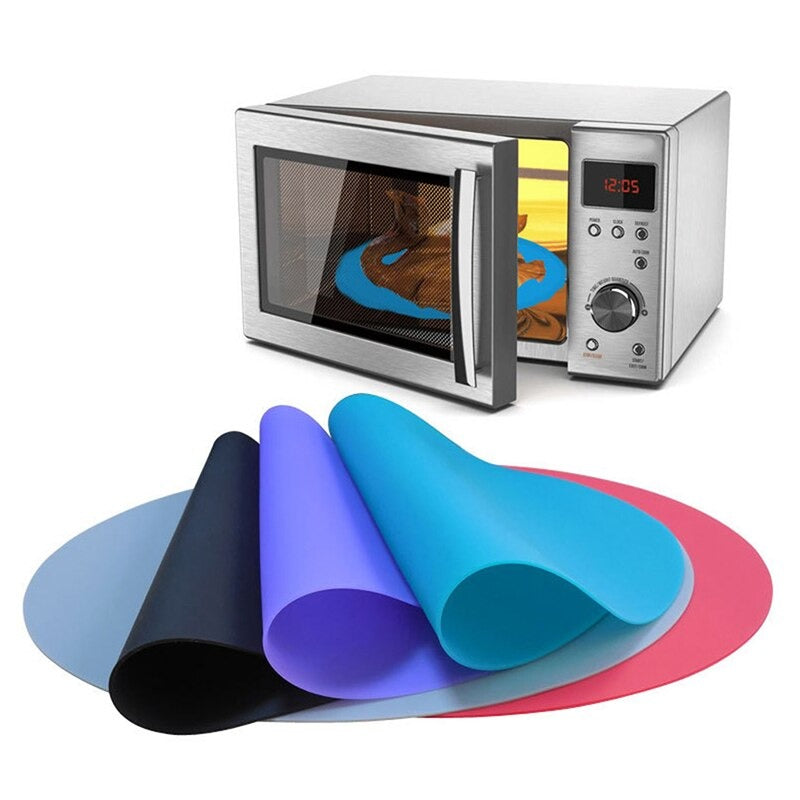 Silicone Microwave & Kitchen Mat Set