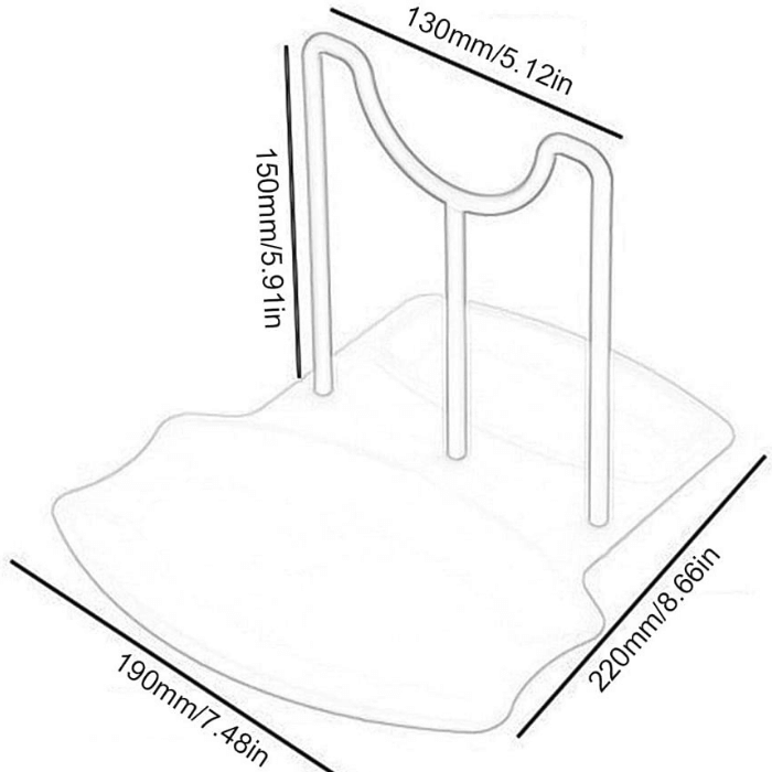 Pot Lid Storage Shelf - Newmart