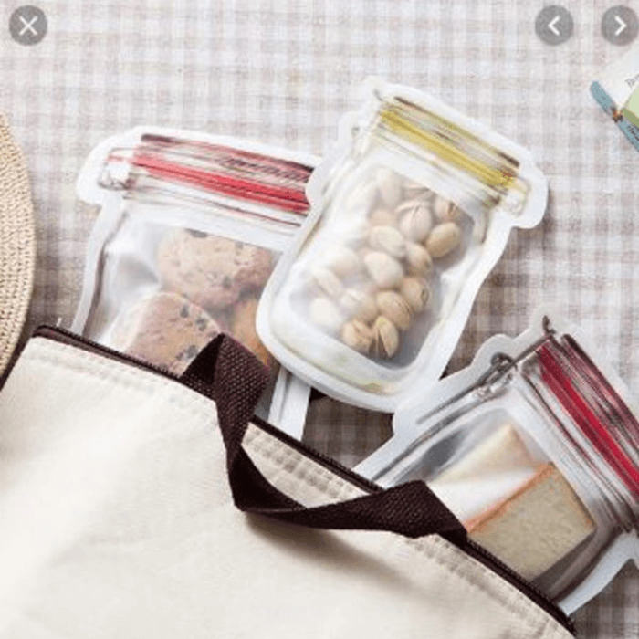 Jar Zip Lock Pouch