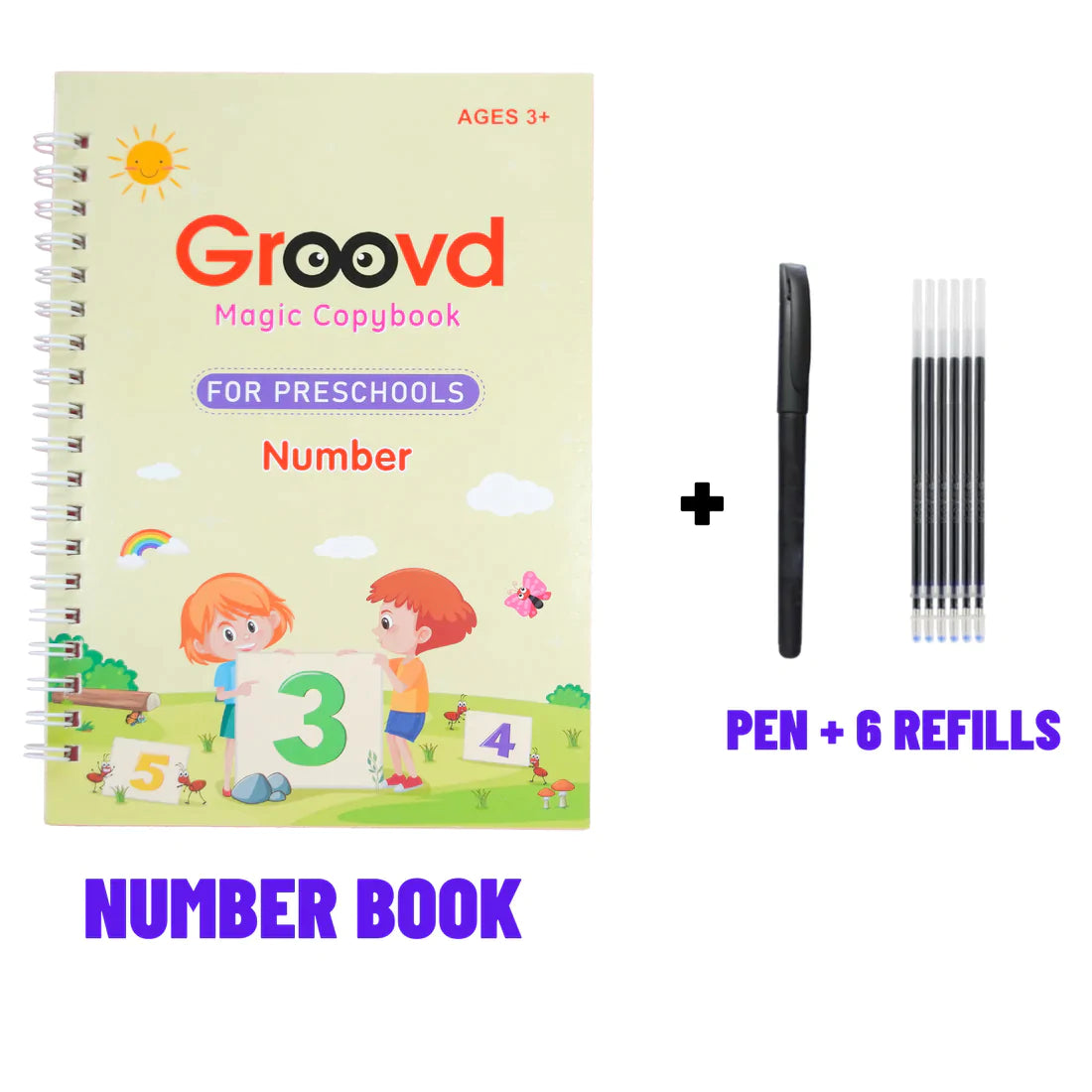 Magic Learning Books with Pen