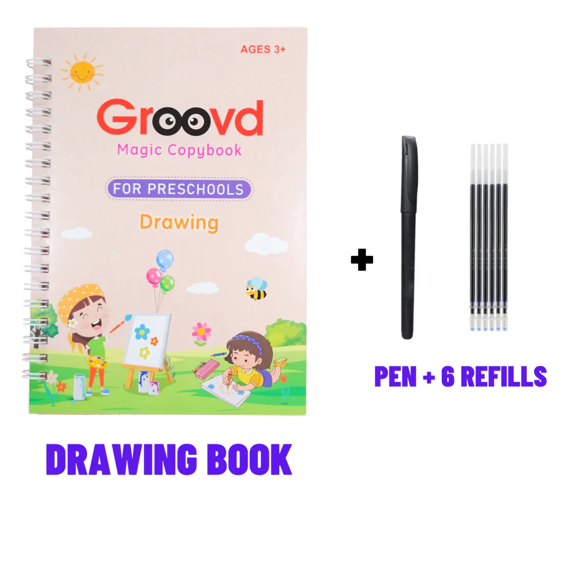 Magic Learning Books with Pen