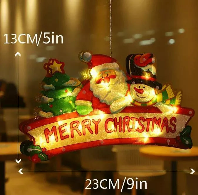 🎄Marry Christmas Window Hanging Decoration Lights