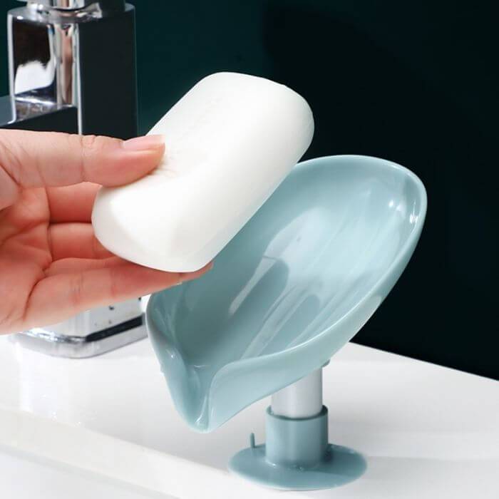 Bathroom Leaf Shaped Soap Box - Newmart