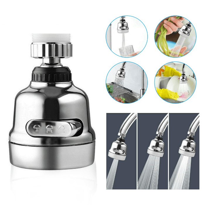 Rotatable Faucet Sprayer Head - Newmart