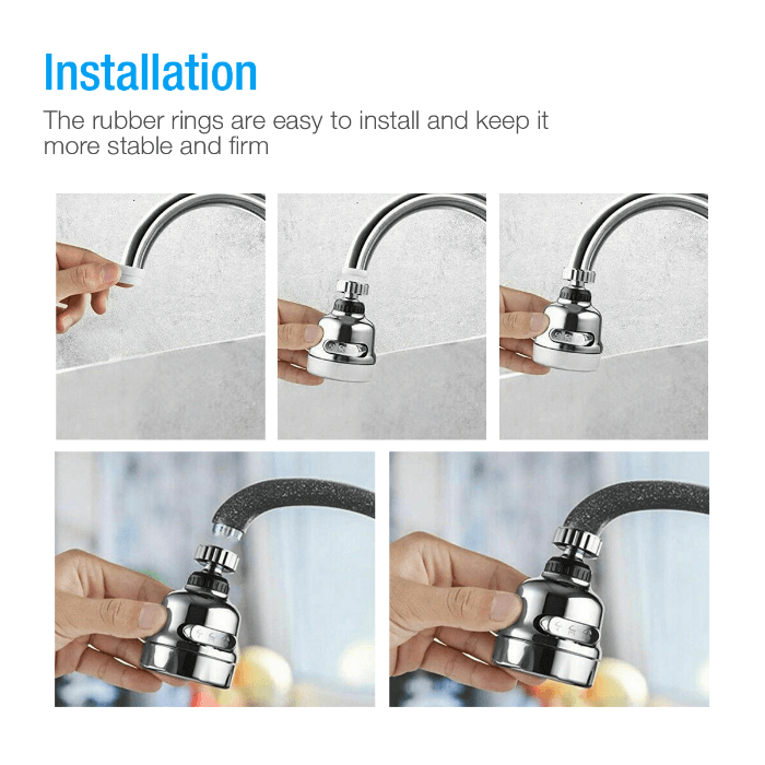 Rotatable Faucet Sprayer Head - Newmart