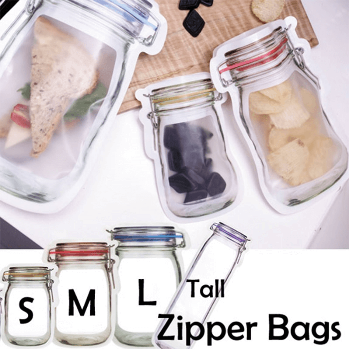 Jar Zip Lock Pouch