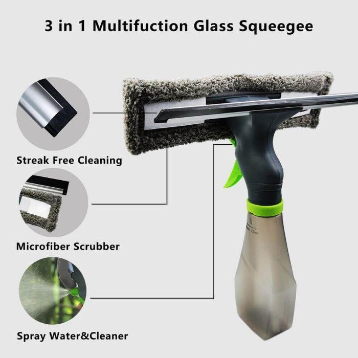 Water Sprayer Window Wiper