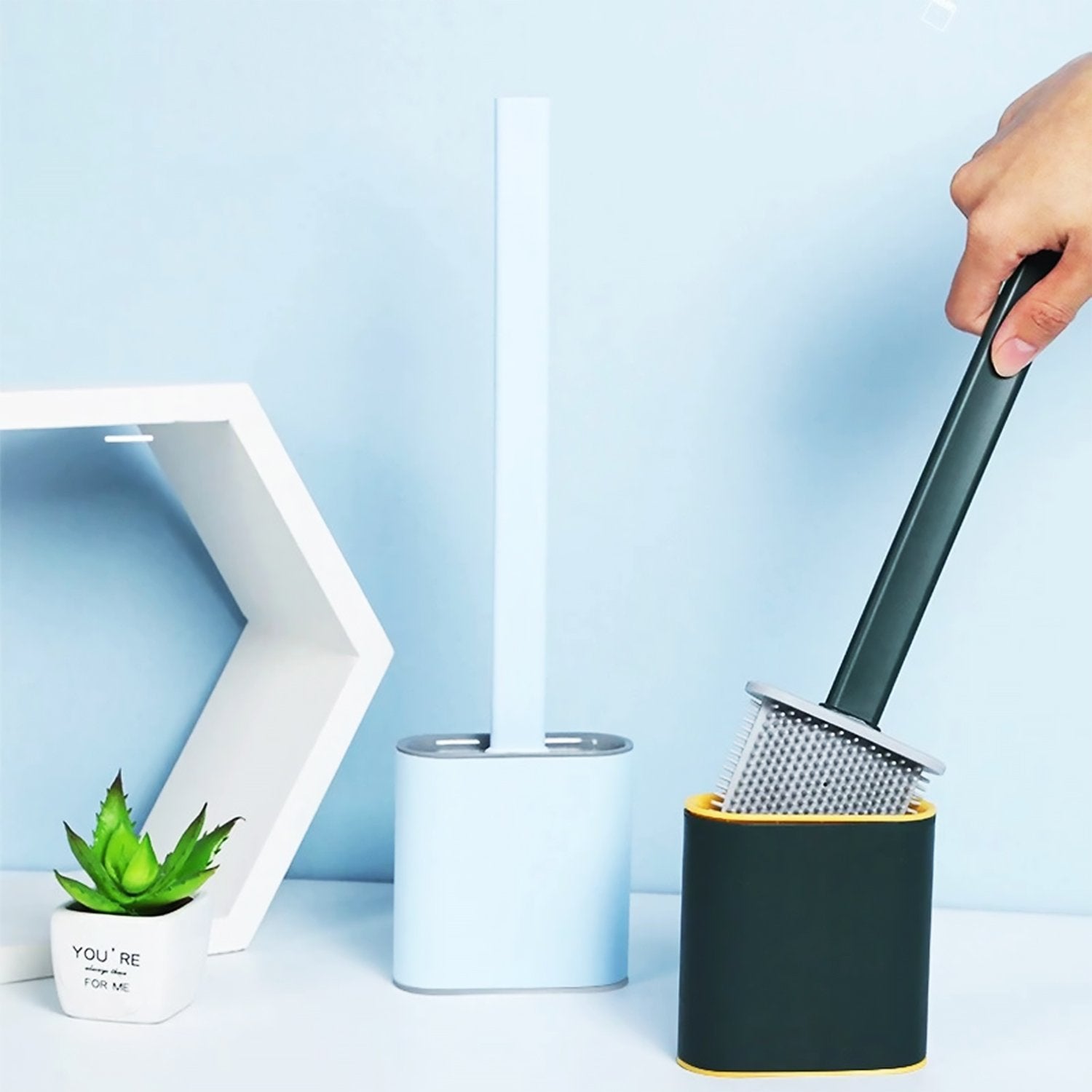 Efficient Toilet Brush (Silicone)