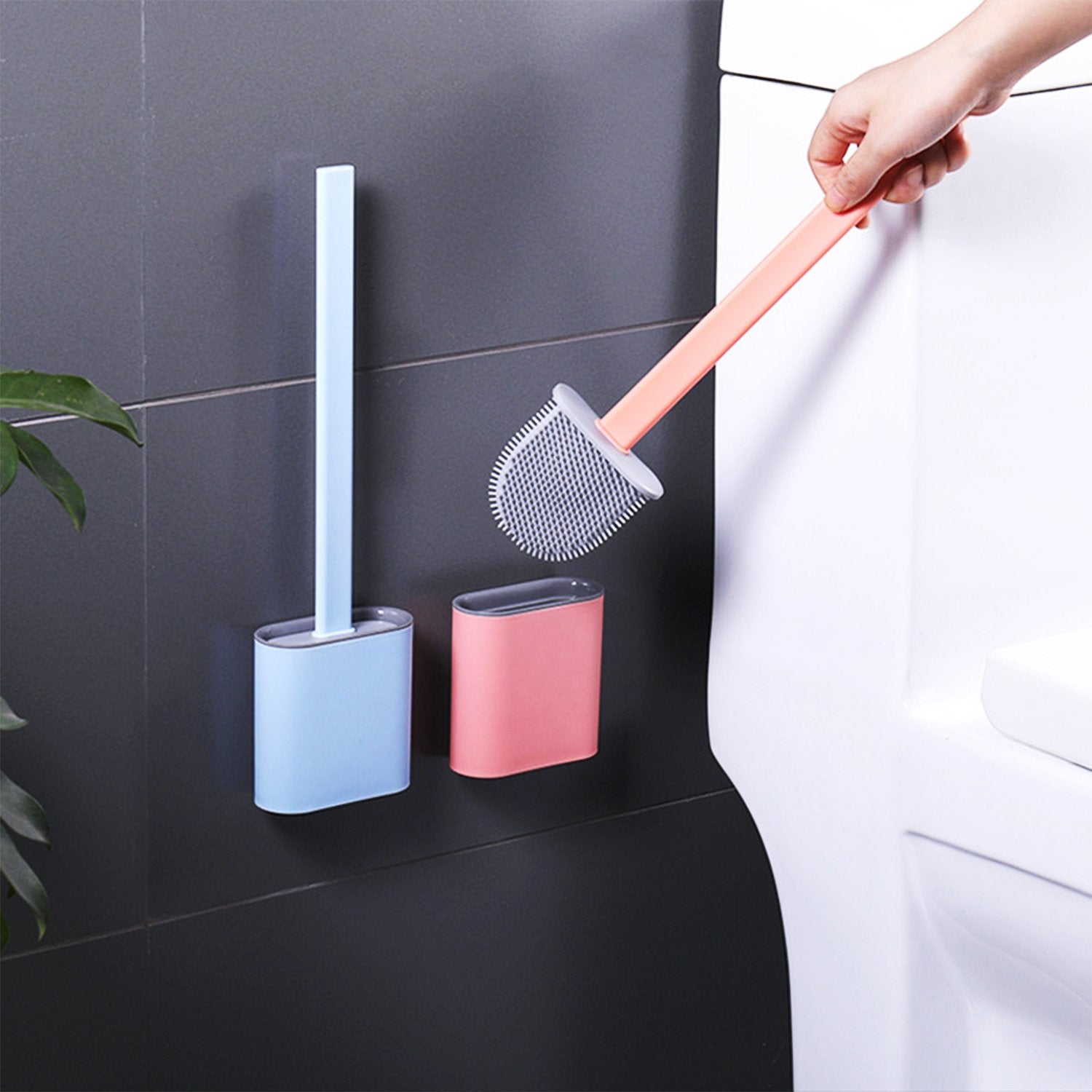 Efficient Toilet Brush (Silicone)