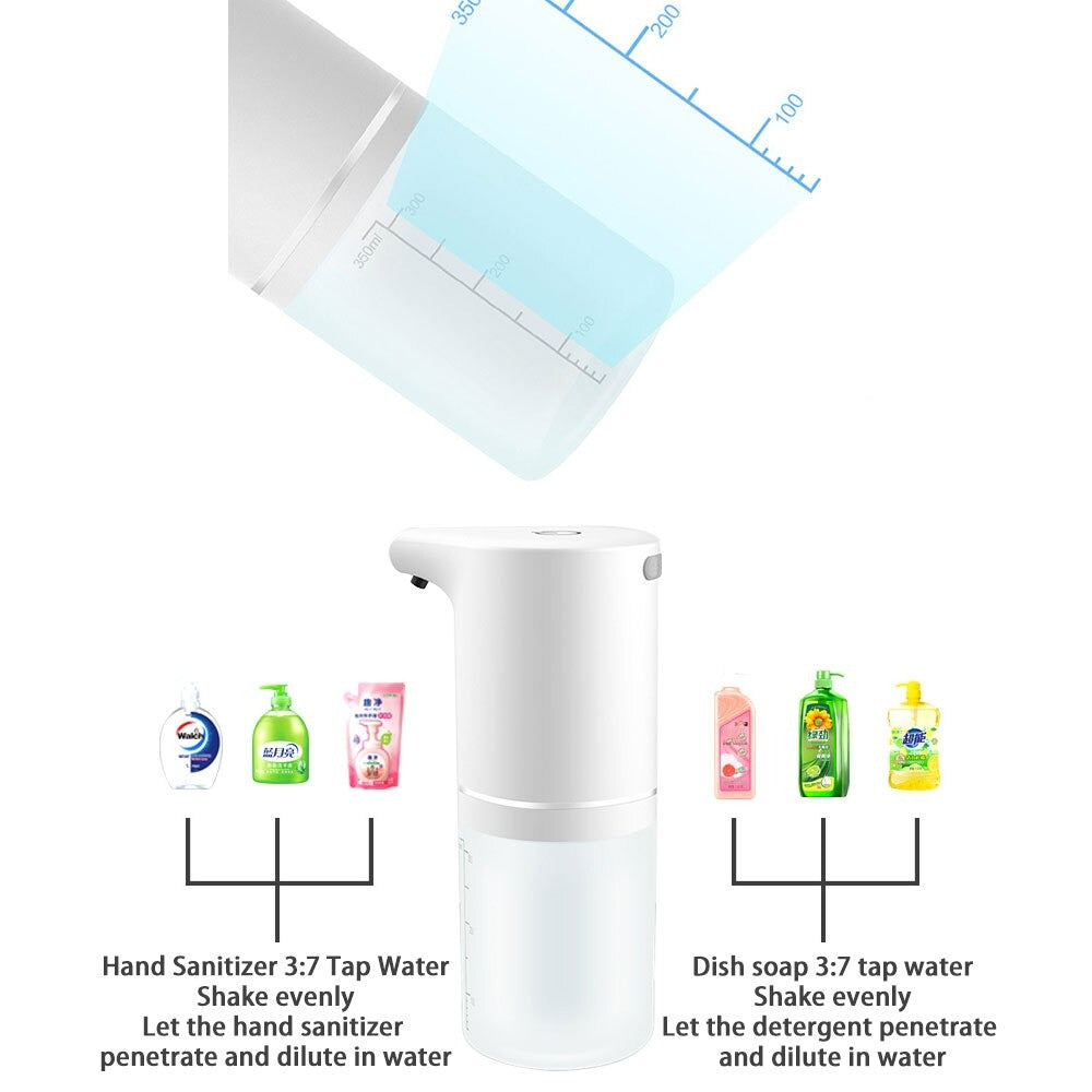 USB Rechargeable Automatic Foam Soap Dispenser