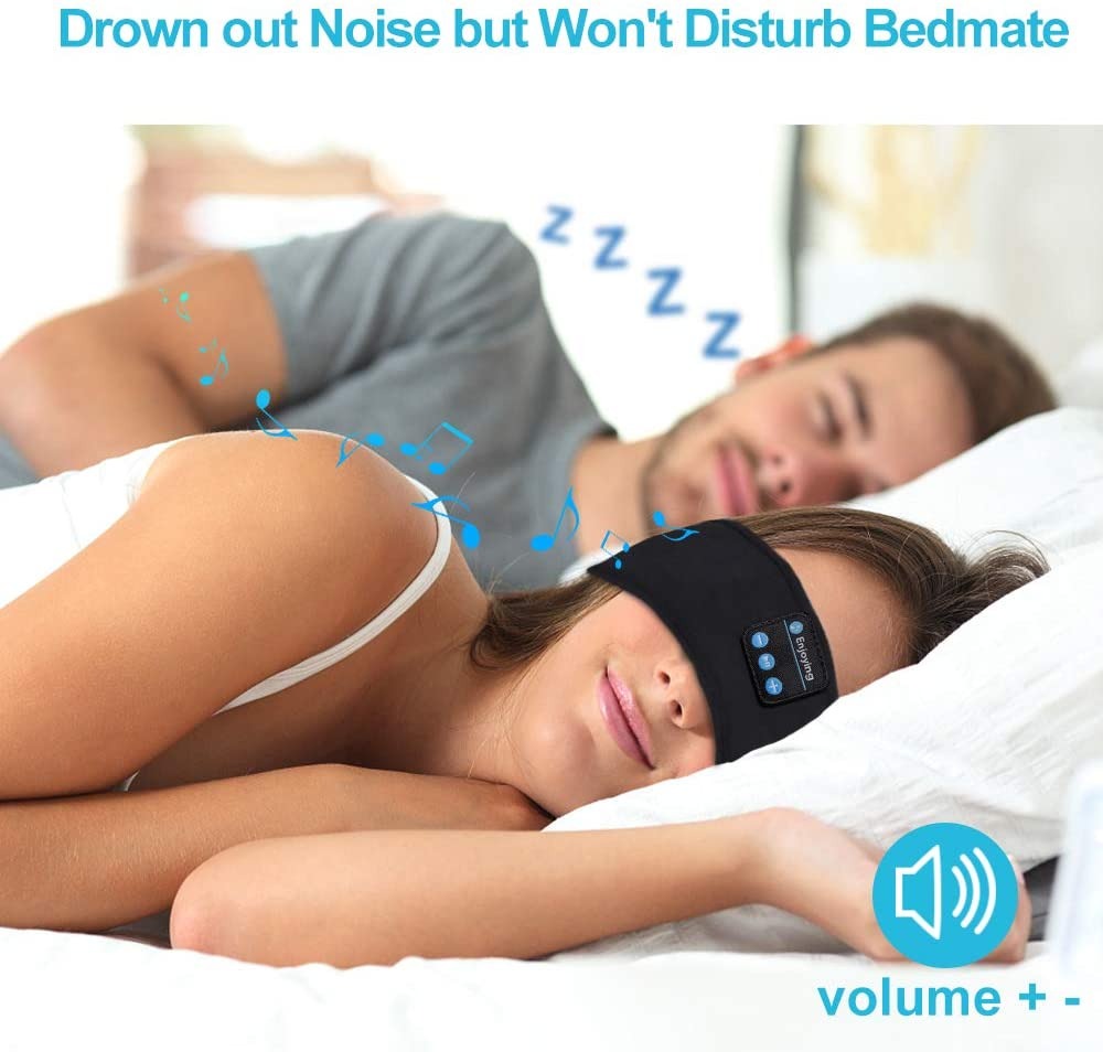 Comfortable Sleeping Mask with Headphone