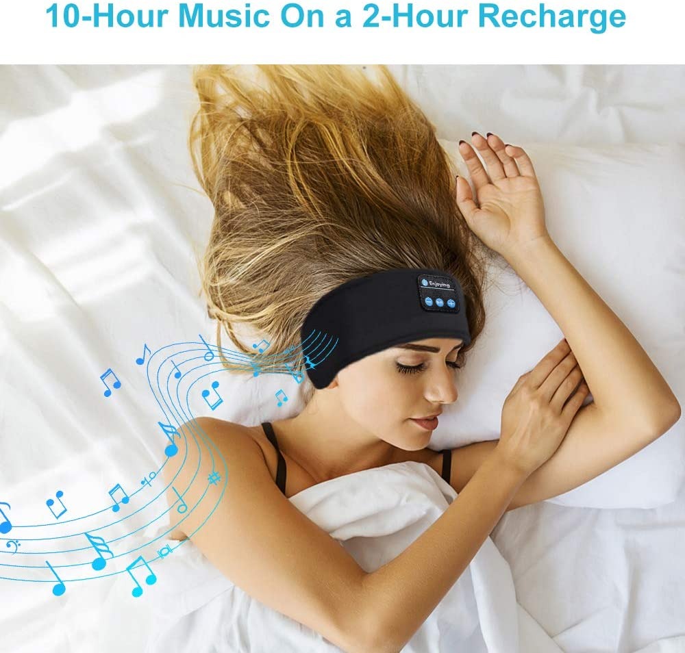 Comfortable Sleeping Mask with Headphone