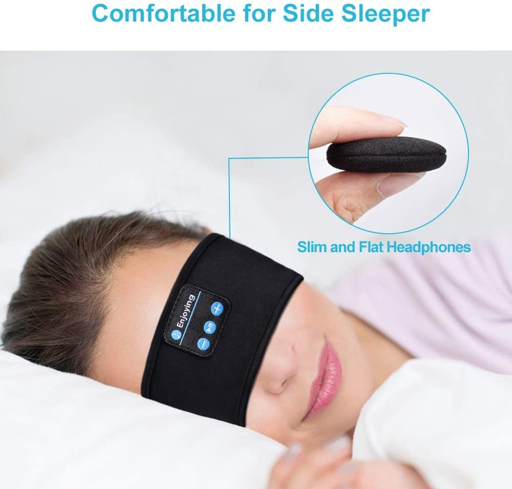 Comfortable Sleeping Mask with Headphone