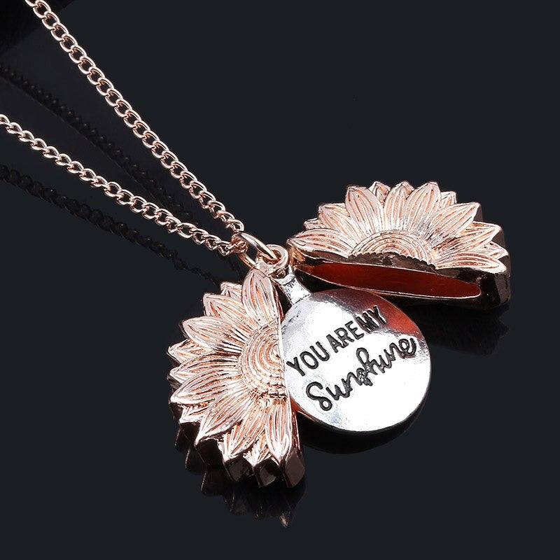 Inspirational Sunshine Flower Necklace