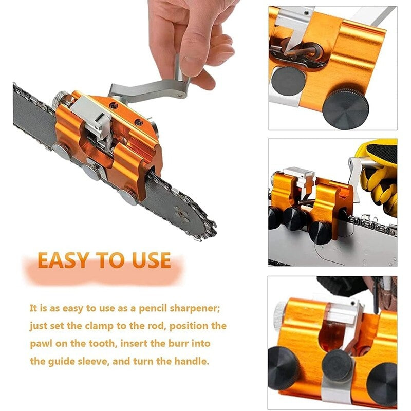 Chainsaw Chain Sharpening Jig Kit