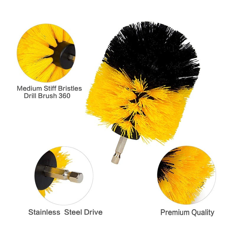 Super Electric Drill Power Scrubber Brush