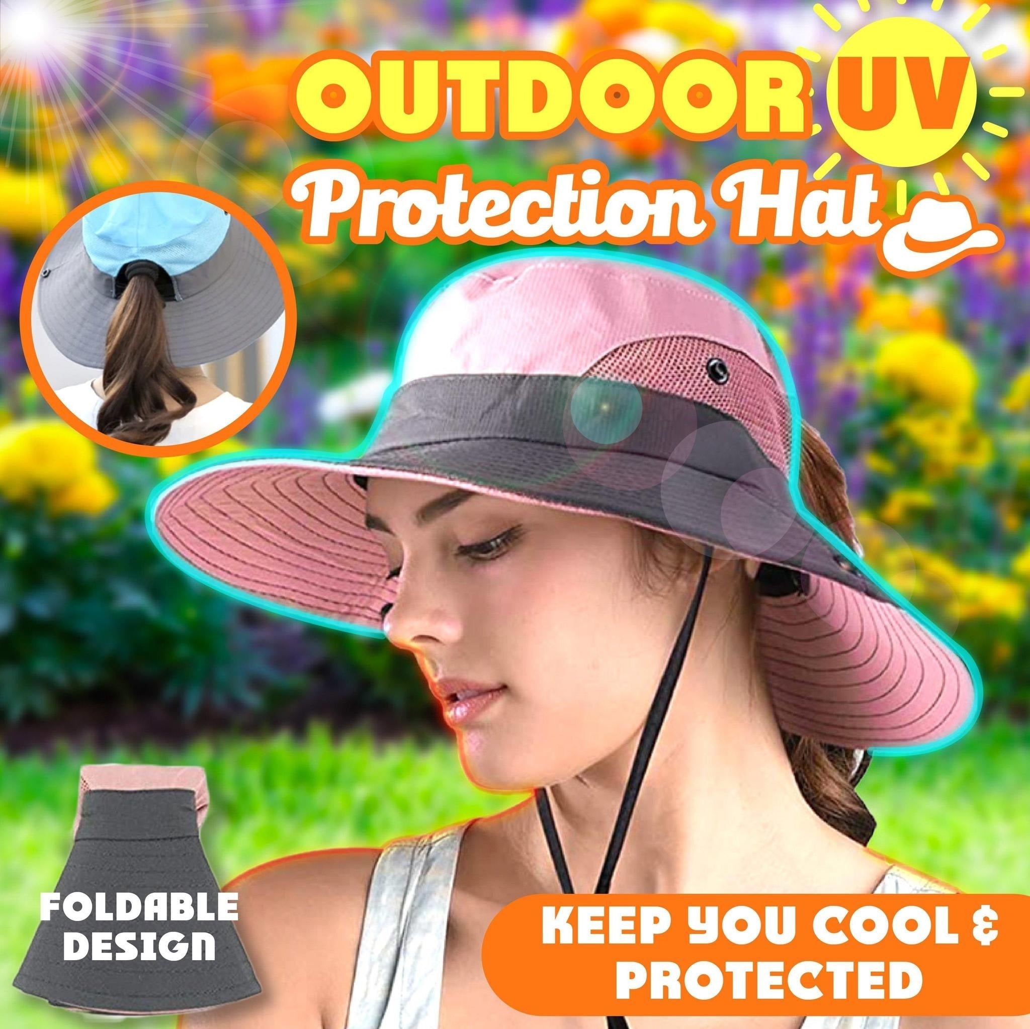 UV Protection Foldable Sun Hat