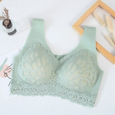 Plus Size Ice Silk Comfort Bra