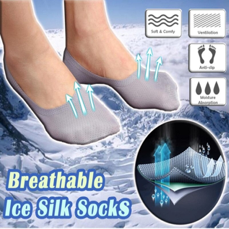 Breathable Ice Silk Socks