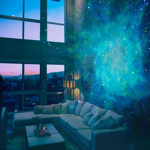 LED Galaxy Projector