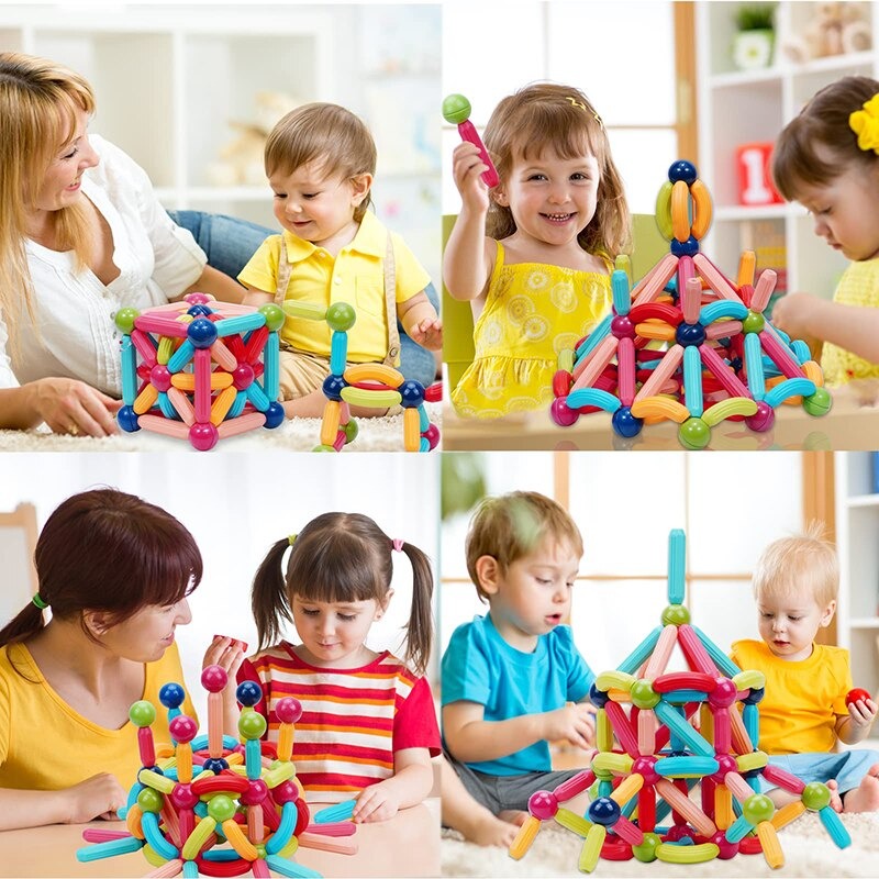 Creative Learning Magnetic Building Sticks