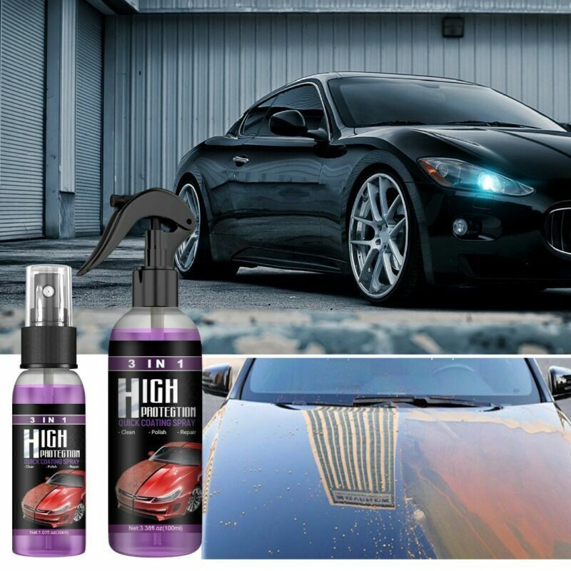 3in1 Car Protection Quick Coating Spray