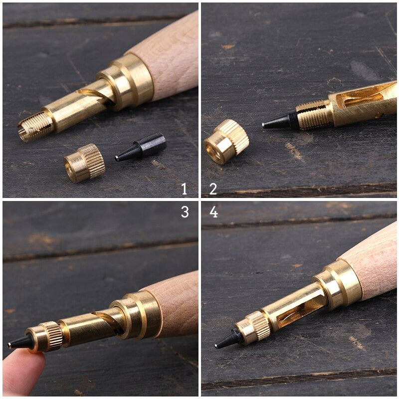 6 In 1 Leather Drilling Tool