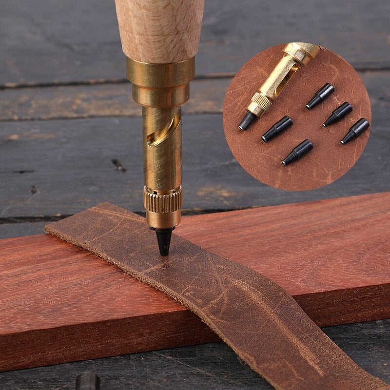 6 In 1 Leather Drilling Tool