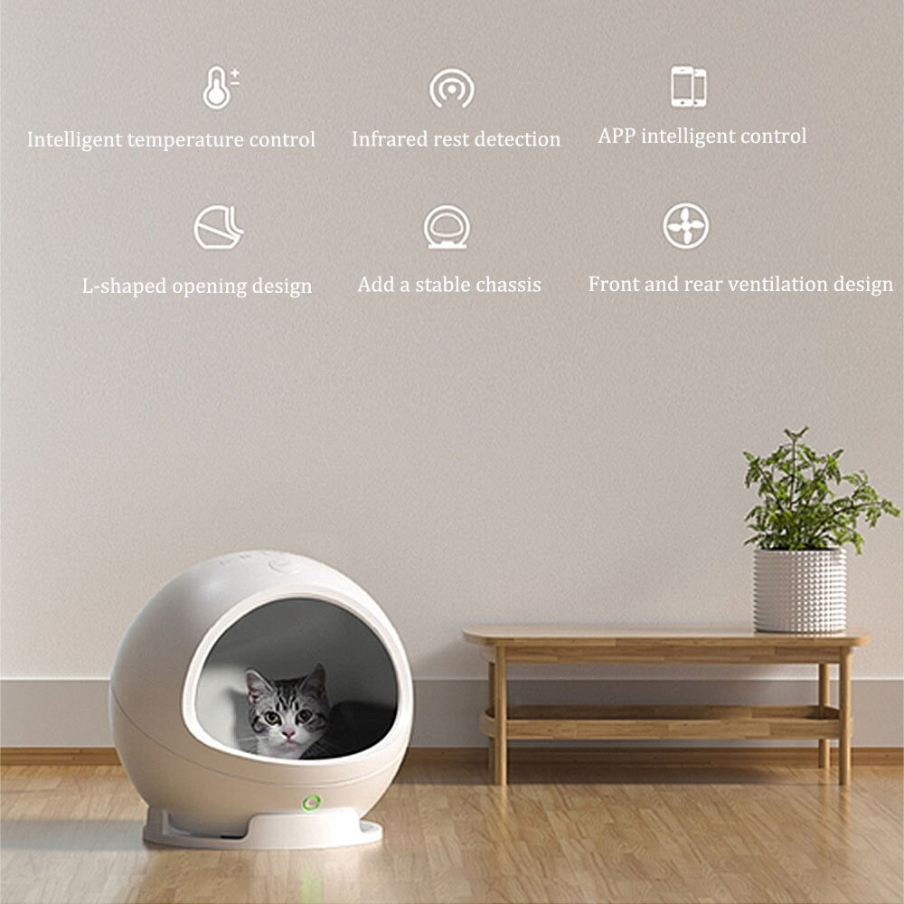 PETKIT CAT AND DOG SMART BED HOUSE WITH WIRELESS WIFI CONTROLLER