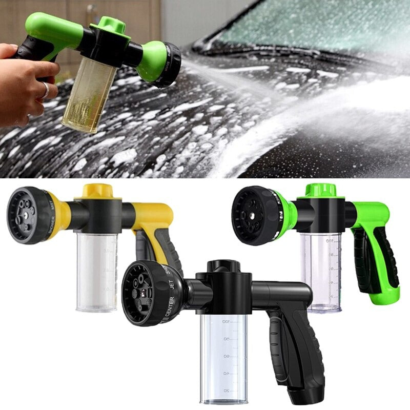 8 in 1 Dog Jet Spray Gun with Soap Dispenser