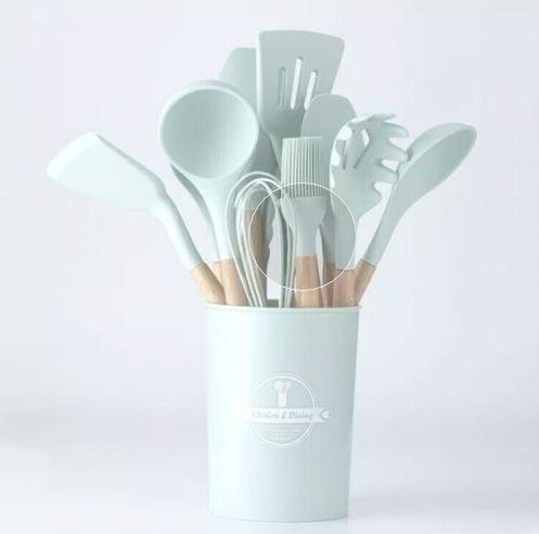 Silicone Kitchenware Cooking Utensils Set