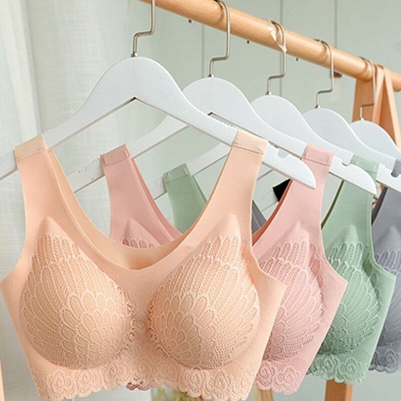 Plus Size Ice Silk Comfort Bra