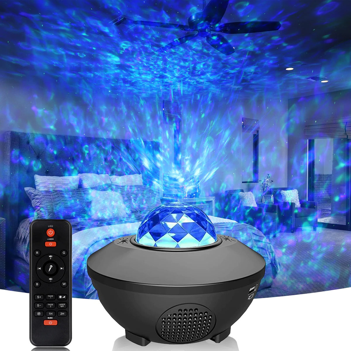 LED Galaxy Projector