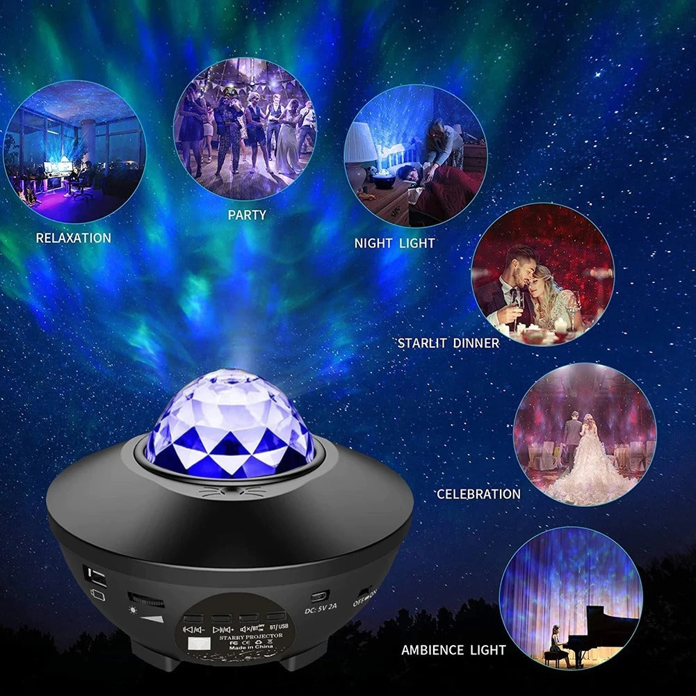 LED Galaxy Projector