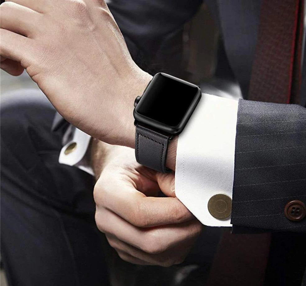 Leather Smart Watch Strap