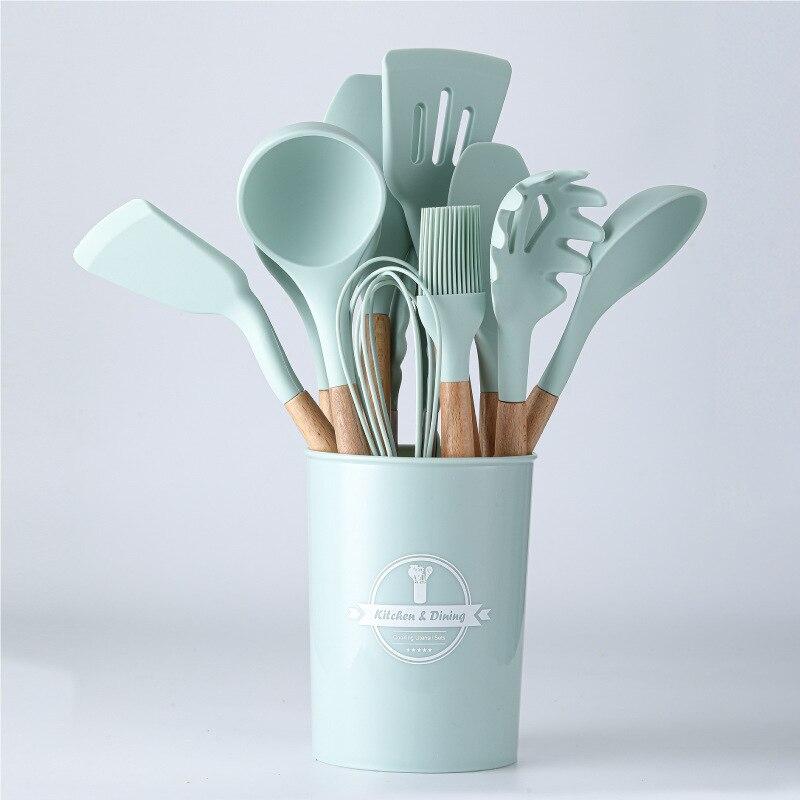 Silicone Kitchenware Cooking Utensils Set