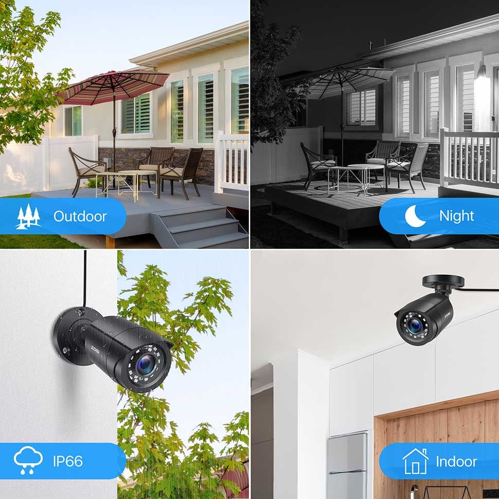 8CH 1080p Security Camera System